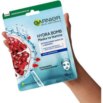 Moisture & Aqua Bomb Skin Tissue Superhydrating Mask - Superhydratační vypĺňajúci maska
